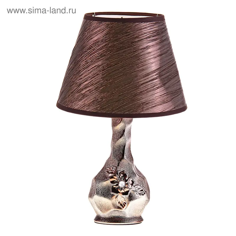 Лампа настольная "Узоры на скале", 33 см, 220V