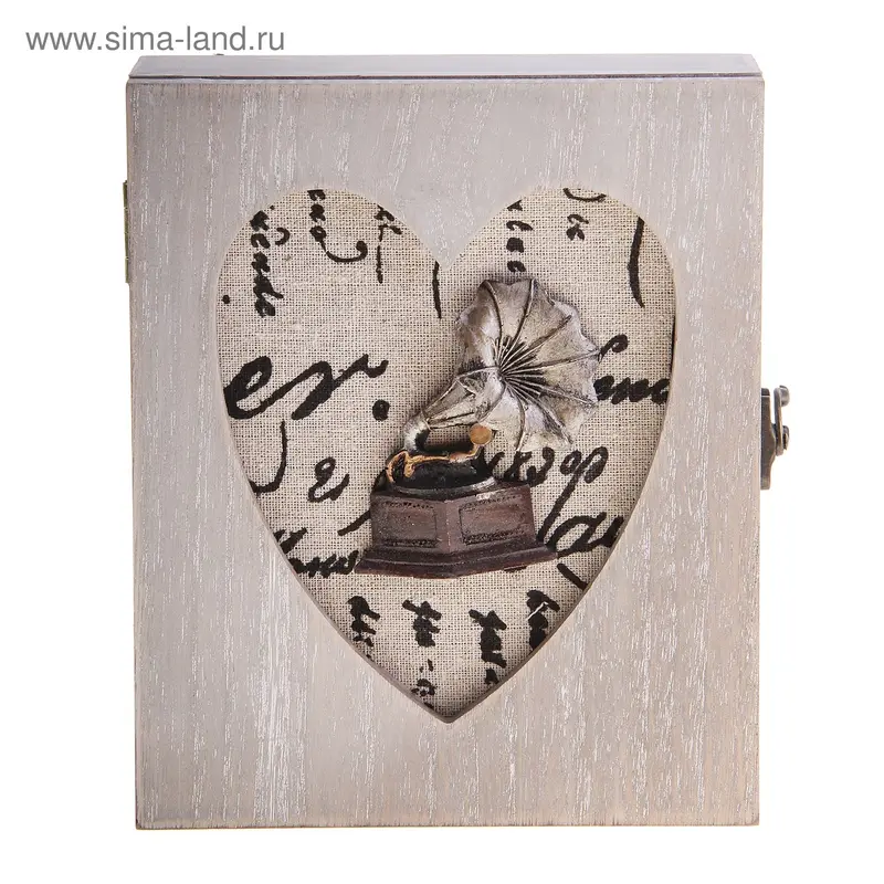 Ключница "Граммофон 18х15х5,5 см