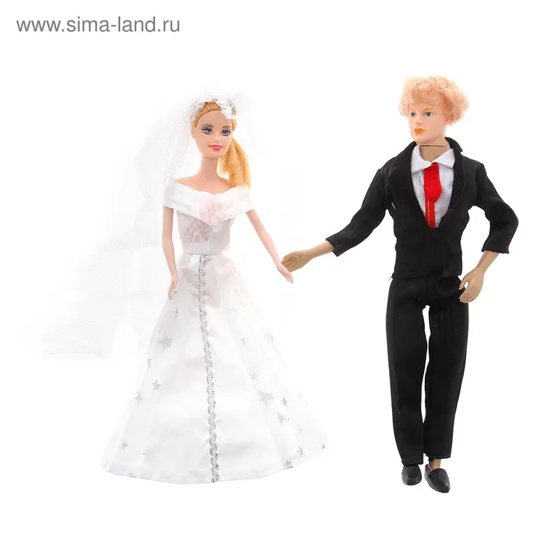 Кукла жених с невестой, МИКС