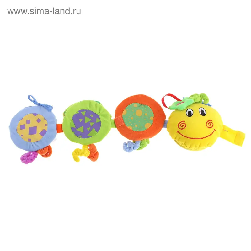 Подвеска на кроватку/коляску "Гусеница"