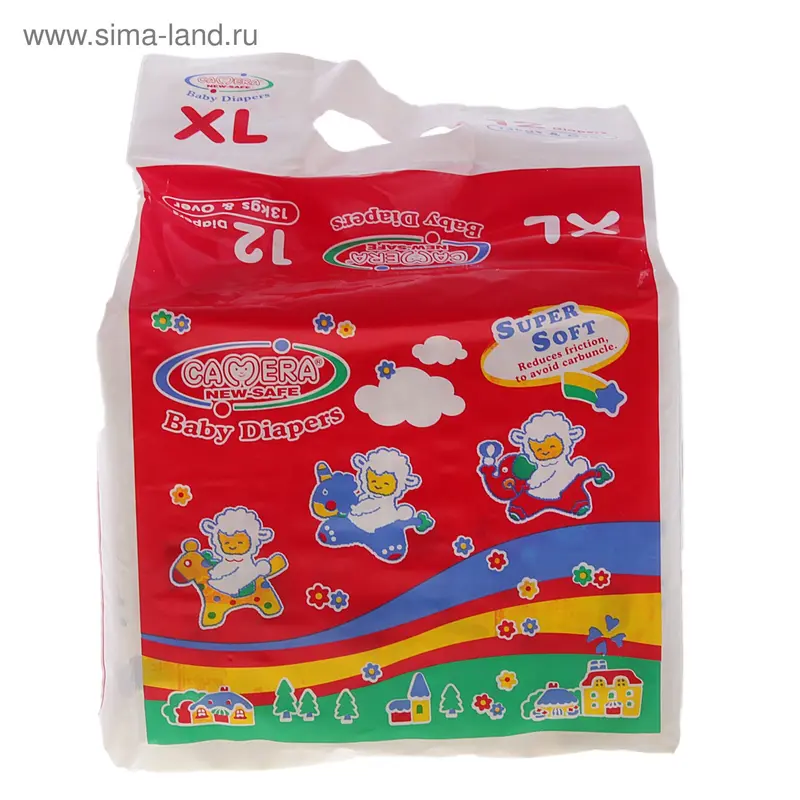 Подгузники «Camera» XL (от 13 кг), 12 шт