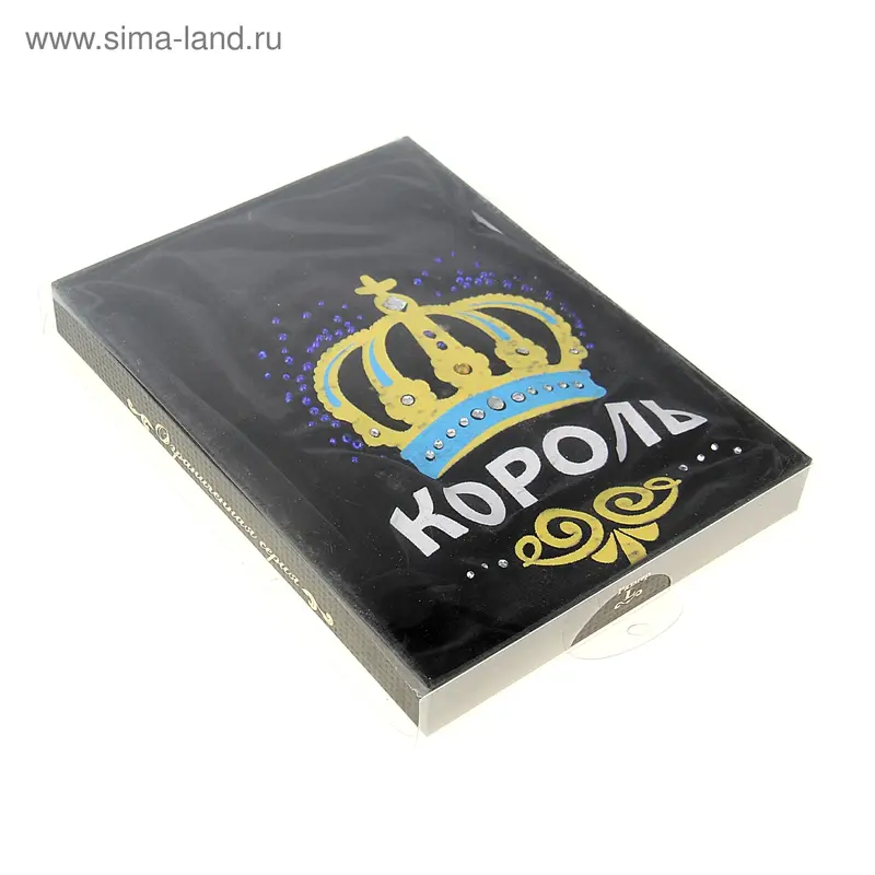 Мантия "Король", бархат, размер L (ДС 37 см, ОШ 25-50 см, ОГ 75-150 см)