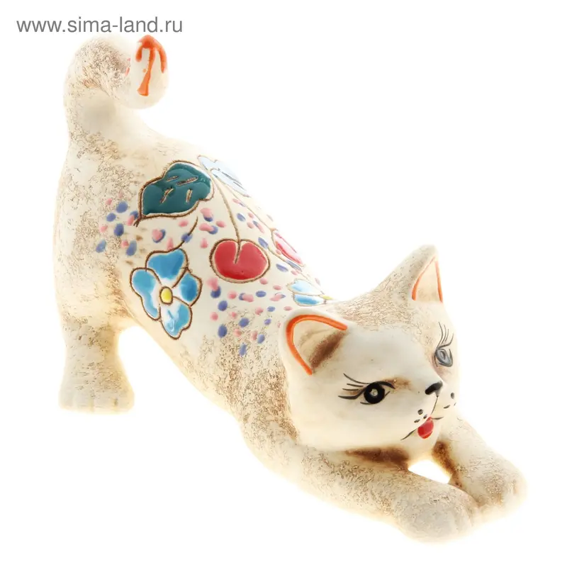 Сувенир "Кошка Цаца" шамот