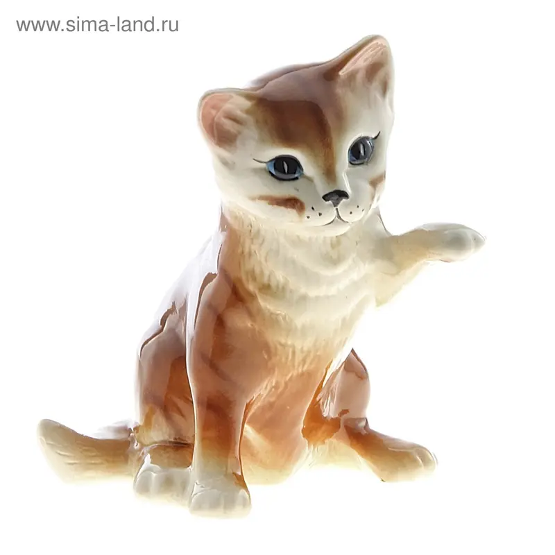 Сувенир "Кот Мавр" глянец, рыжий