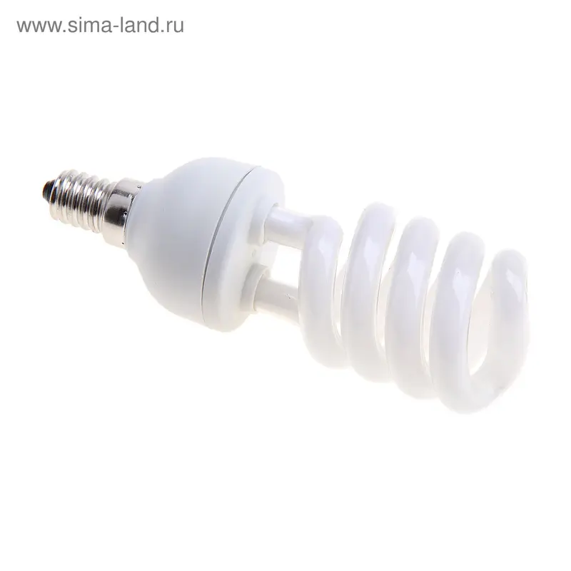 Лампа энергосберегающая люминесцентная SP 3W, E14, 2700K
