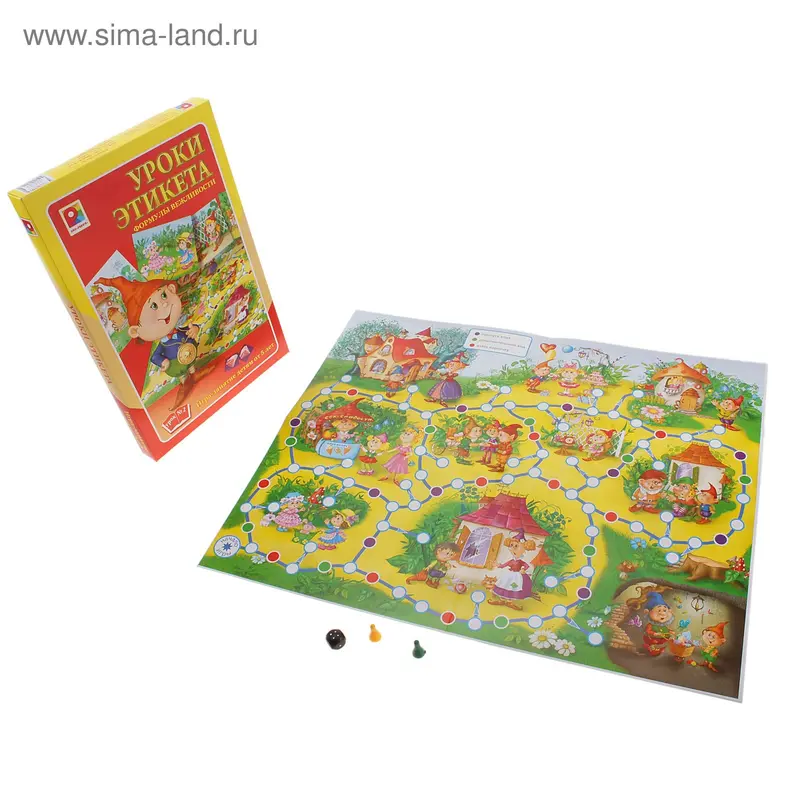 Настольная игра «Уроки этикета-2»