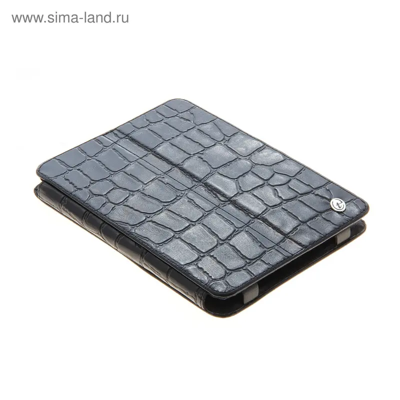 Чехол-книжка на планшет для Apple iPad mini черный крокодил