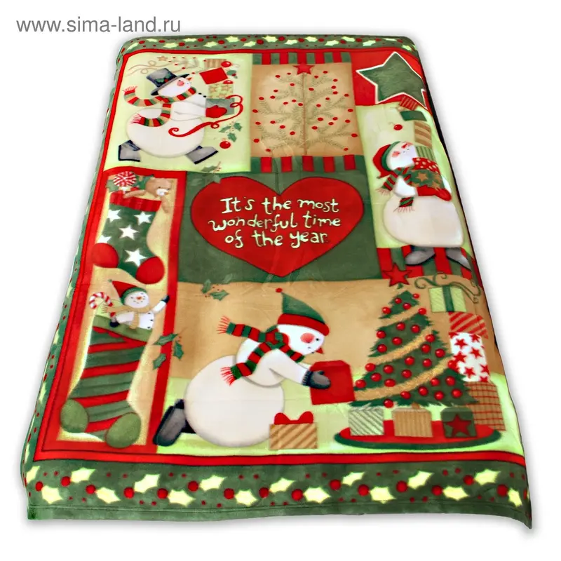 Плед "Этель" бейби НГ Сюрприз 127*152 см, 100% п/э, флис
