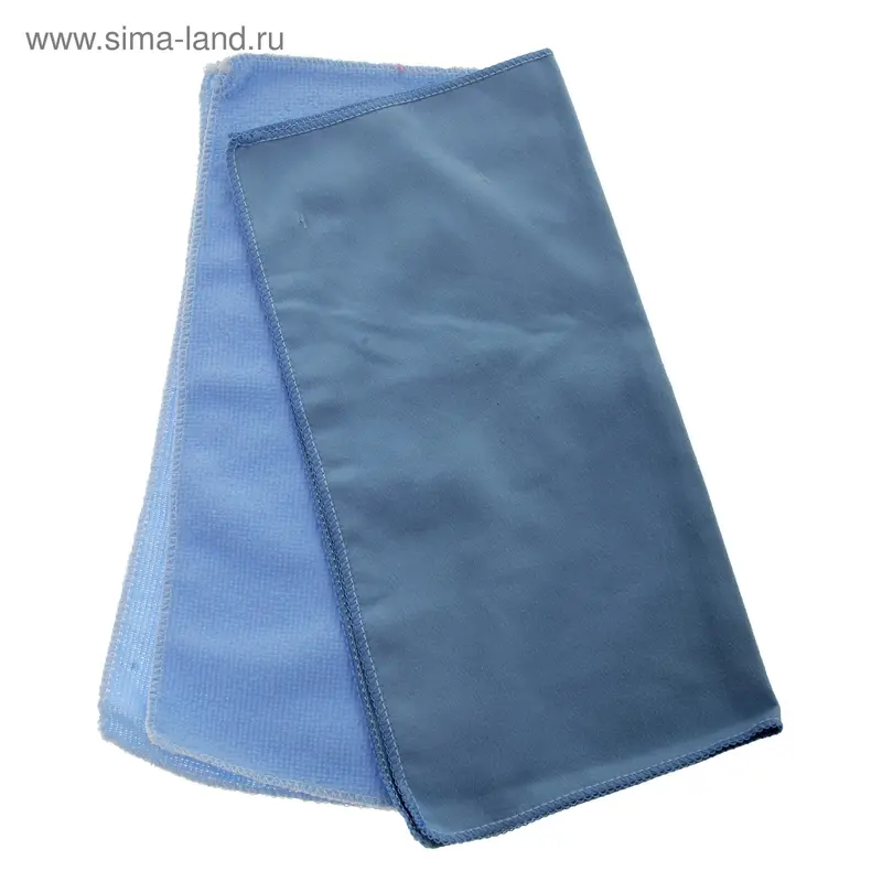 Набор салфеток для уборки (2 шт.) NAPKIN-203, 30*30 см, голубой
