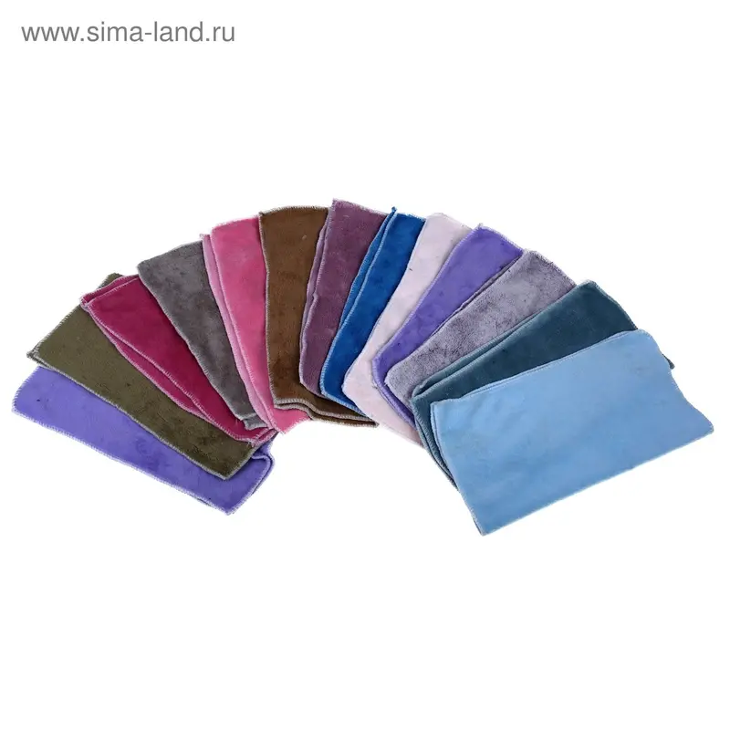 Салфетка из микрофибры для уборки, 35*35 см, микс