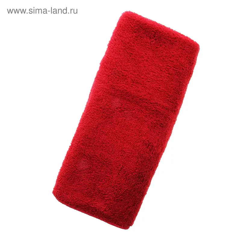 Салфетка для уборки двойная, микрофибра 40*60 см микс