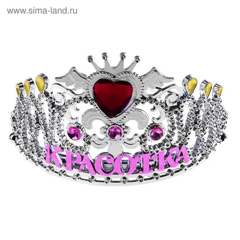 Диадема на ободке "Красотка"
