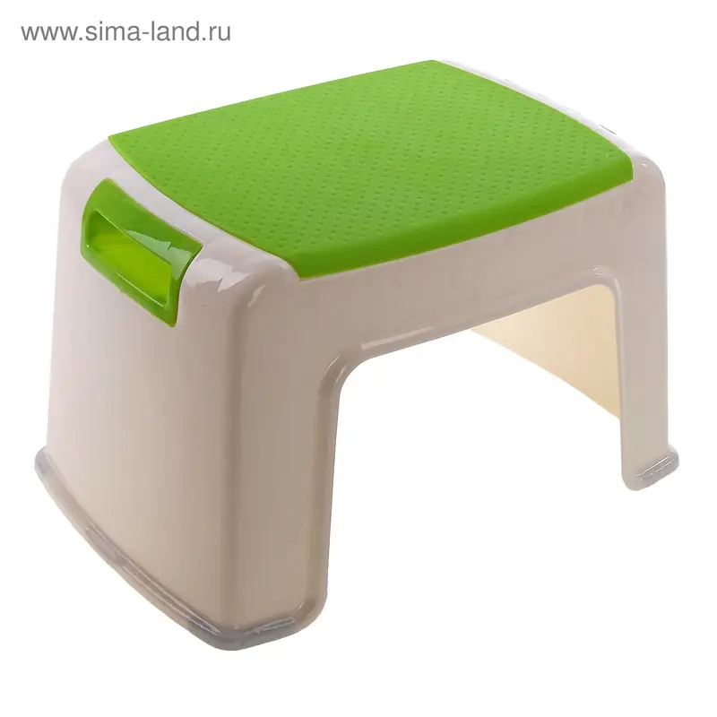 Табурет-подставка с ручками универсальная микс цвета 36*24*21 см