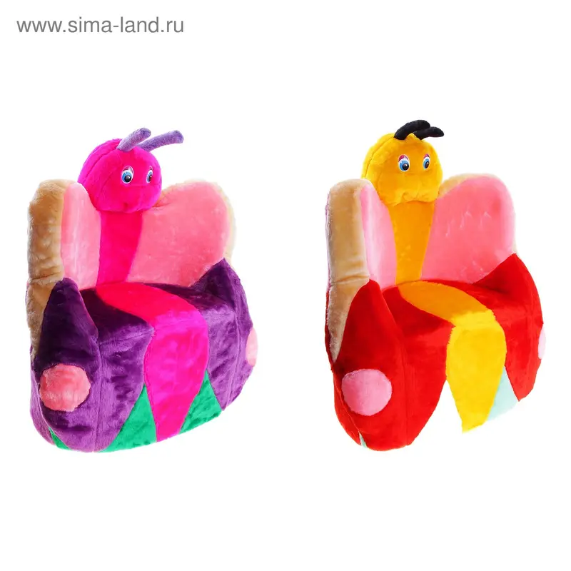 Мягкая игрушка "Кресло Бабочка", МИКС