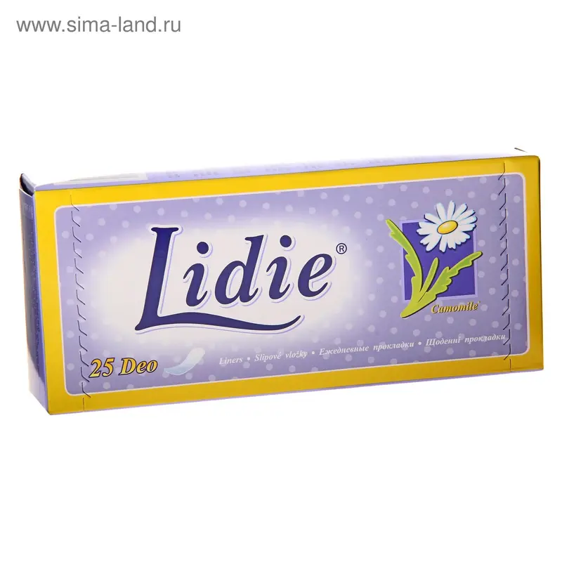 Прокладки ежедневные «Lidie» Deo, 25 шт/уп