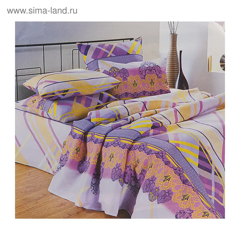 Постельное бельё 2сп Samy 175х210 см, 175х210 см, 70х70 см 2шт