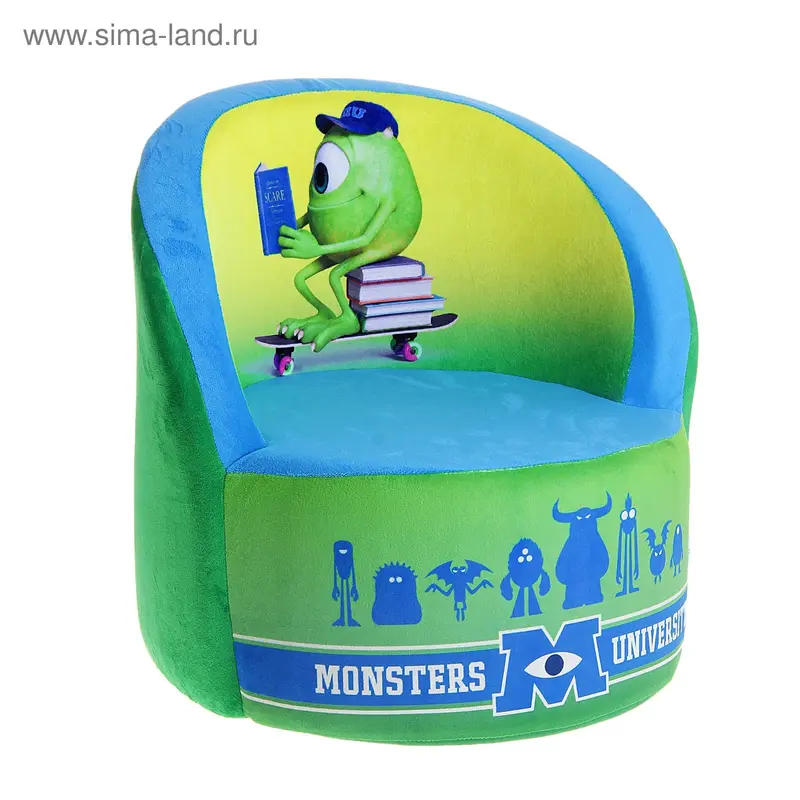 Мягкая игрушка "Кресло Университет Монстров"