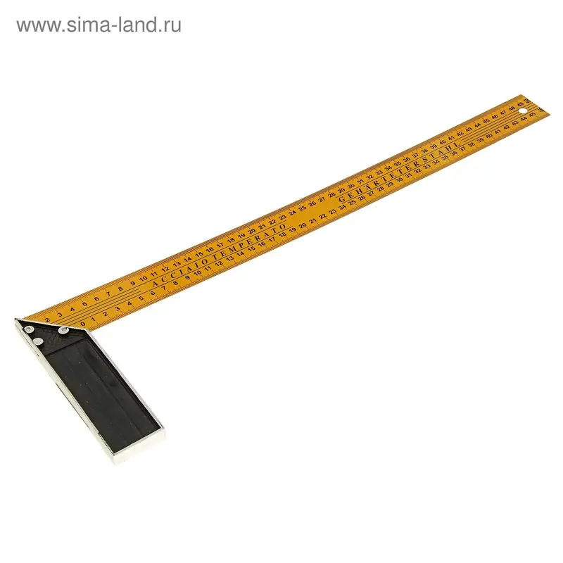 Угольник-линейка 50см