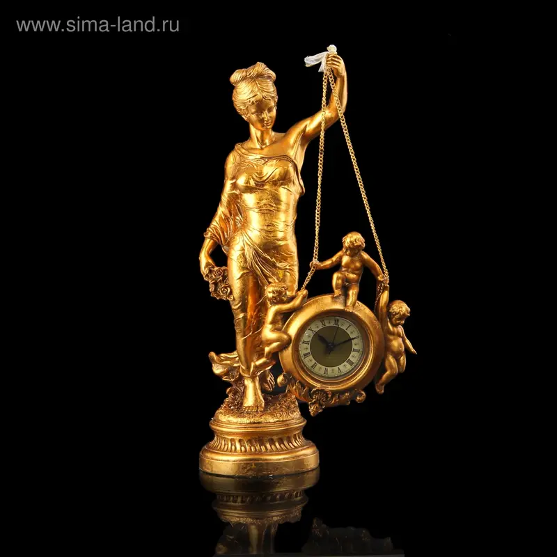 Сувенир часы "Богиня" 43х31х13 см