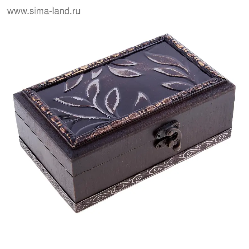 Шкатулка Антиквар "Ива" 18х11х7 см