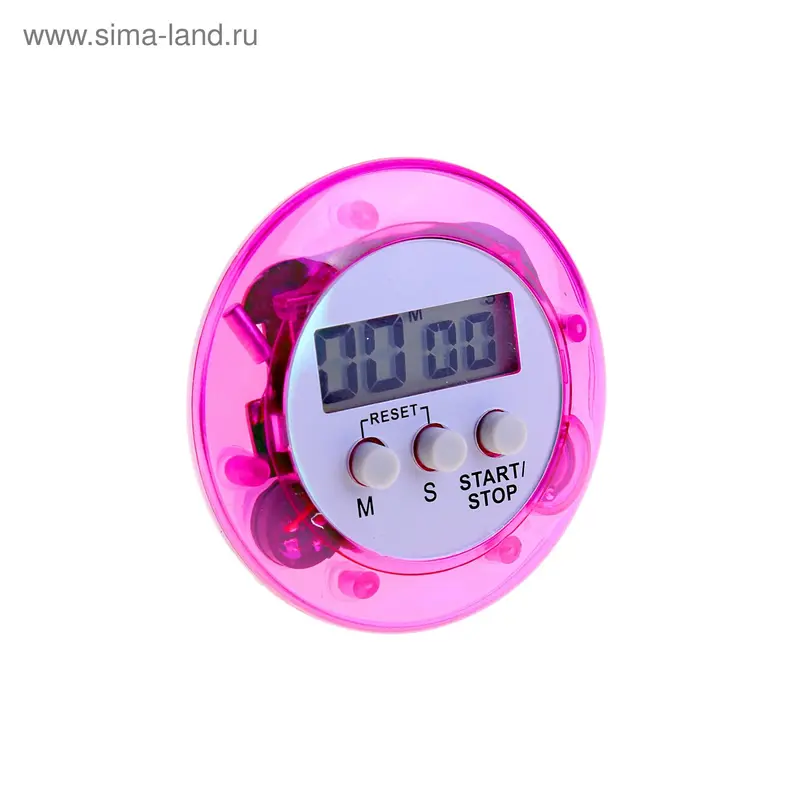 Таймер электронный, 6х6 см, МИКС