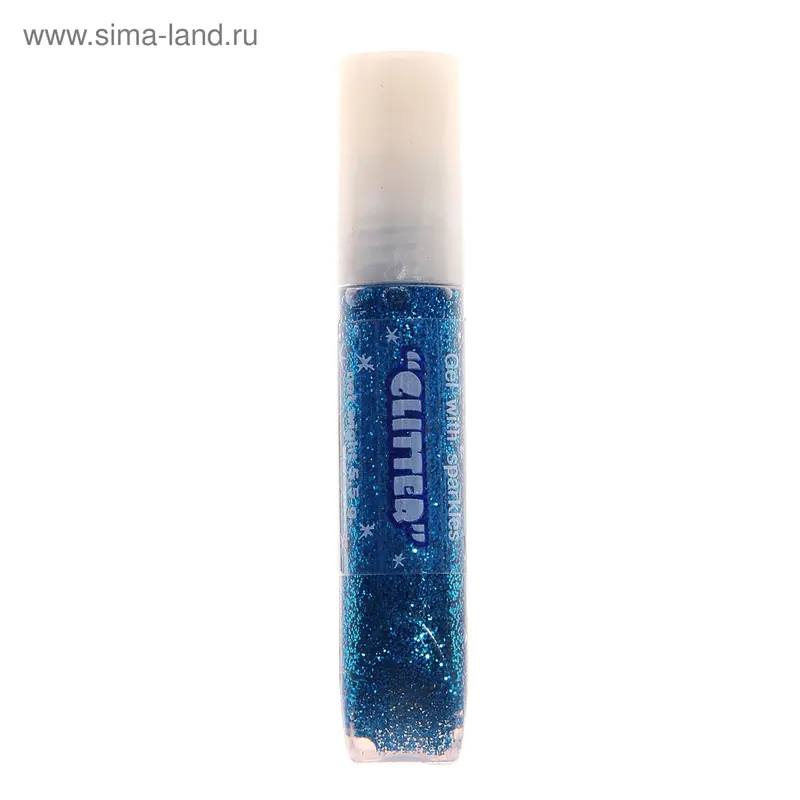 яГель с блестками Блеск син 11С 688-08 245-0187