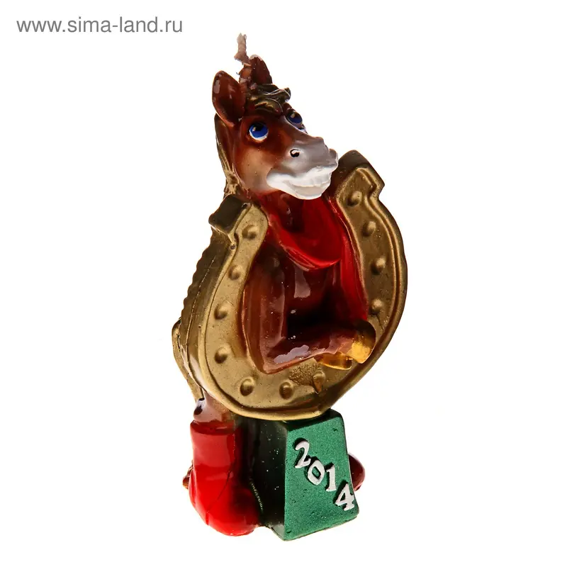 Свеча"Лошадка праздничная"