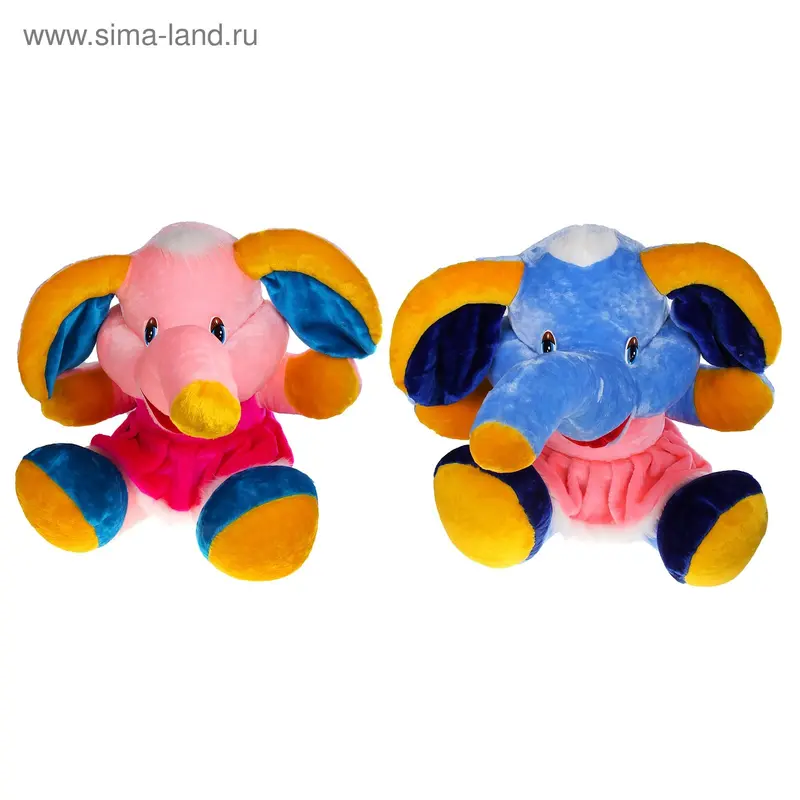 Мягкая игрушка "Слон огромный", цвета МИКС