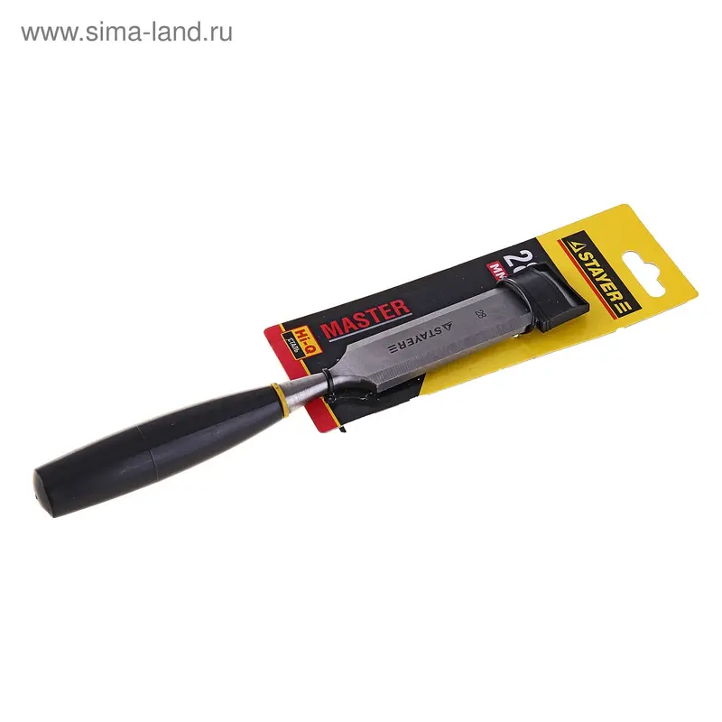 Стамеска STAYER Master, с пластмассовой ручкой, 28мм