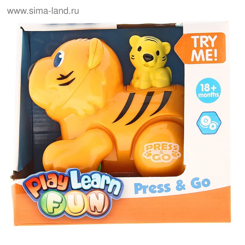 Музыкальная игрушка "Тигр"