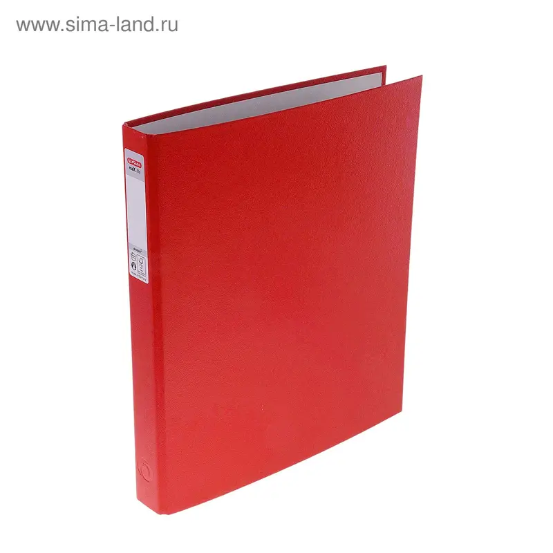 Пaпкa на 2 кольцах А4 maXfile 25см красн PP 5364039