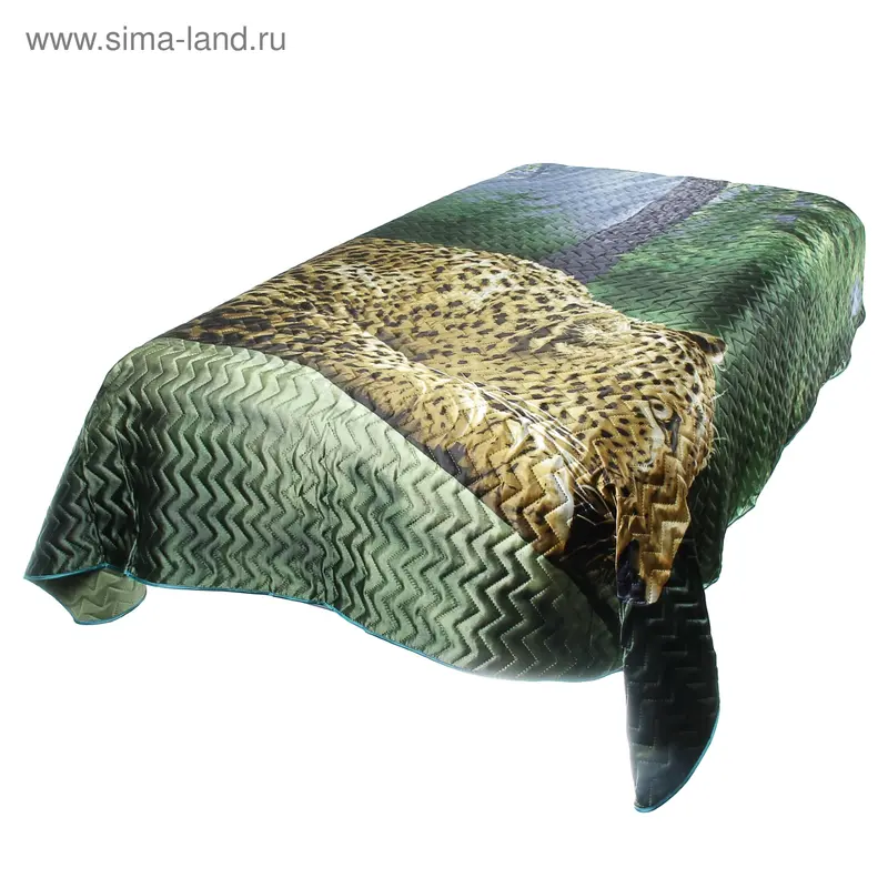 Покрывало 3D Marianna 2сп Шанс, 180х220 см, искус.шелк, п/э100%