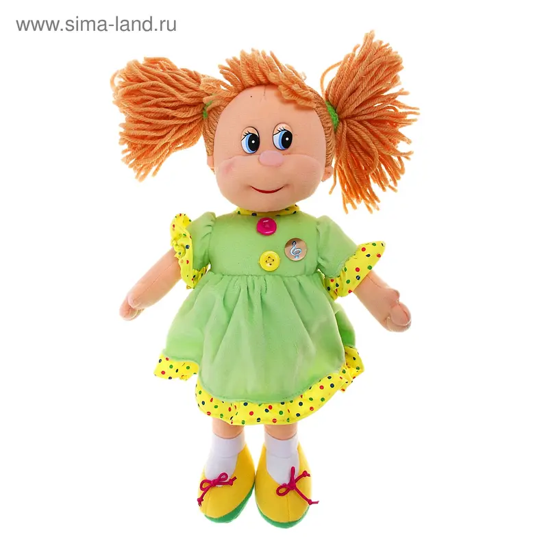 Мягкая игрушка "Кукла Варенька" музыкальная