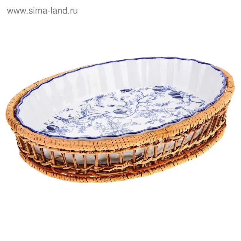 блюдо овальное 11" 9007