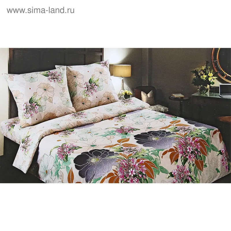 Постельное белье евро Артпостель Стефания 200*217см, 220*240см, 70*70см 2шт