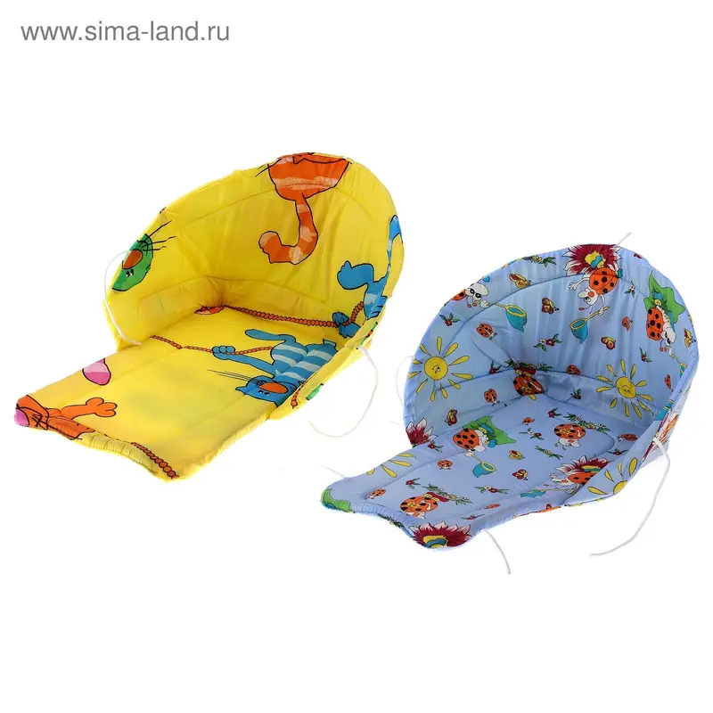 Сидение мягкое для санок, цвета МИКС