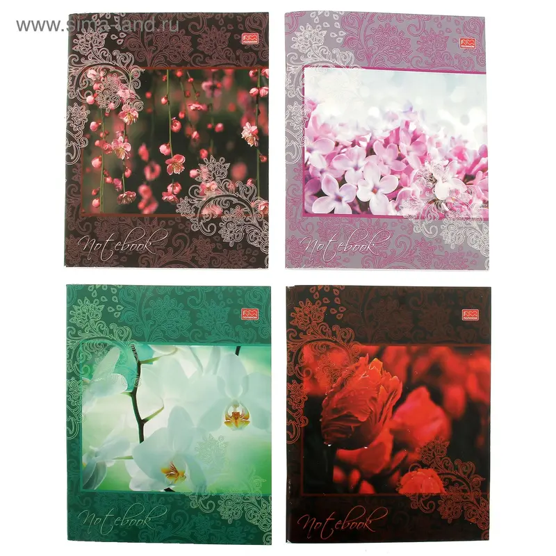 Тетрадь 48л Flower Collection