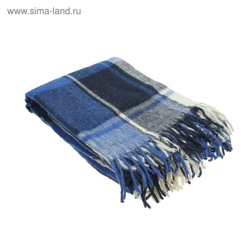 Плед "Барселона" шерстяной, 100% овечья шерсть 140*200 см, цв.16