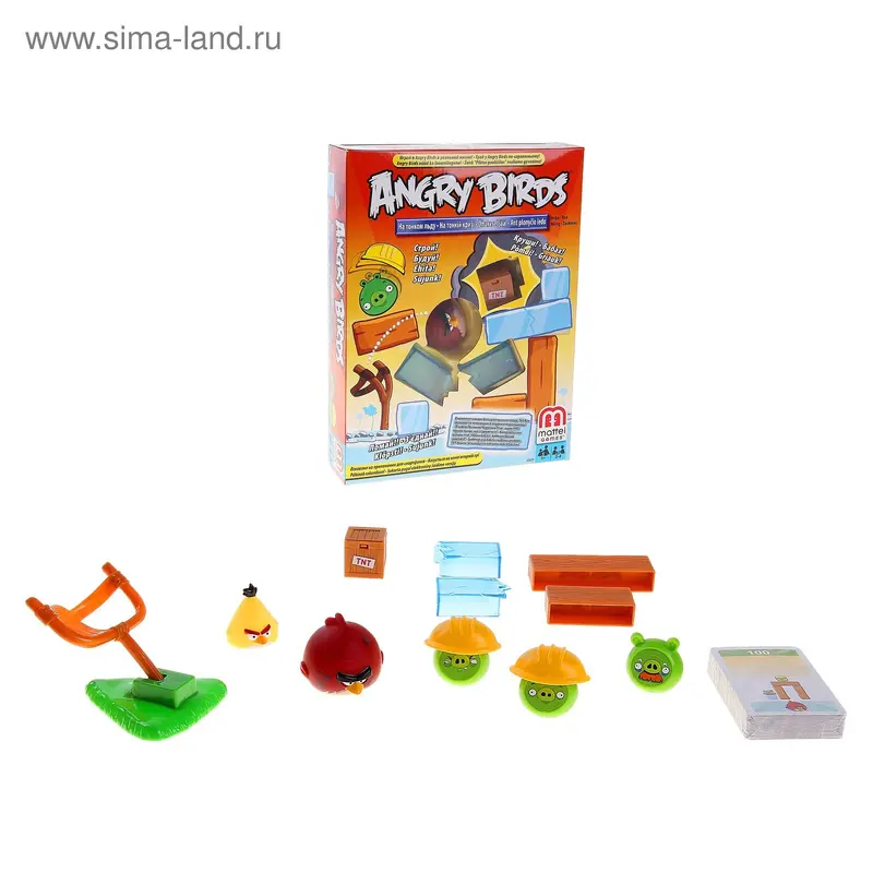 Настольная игра "Angry Birds" МИКС