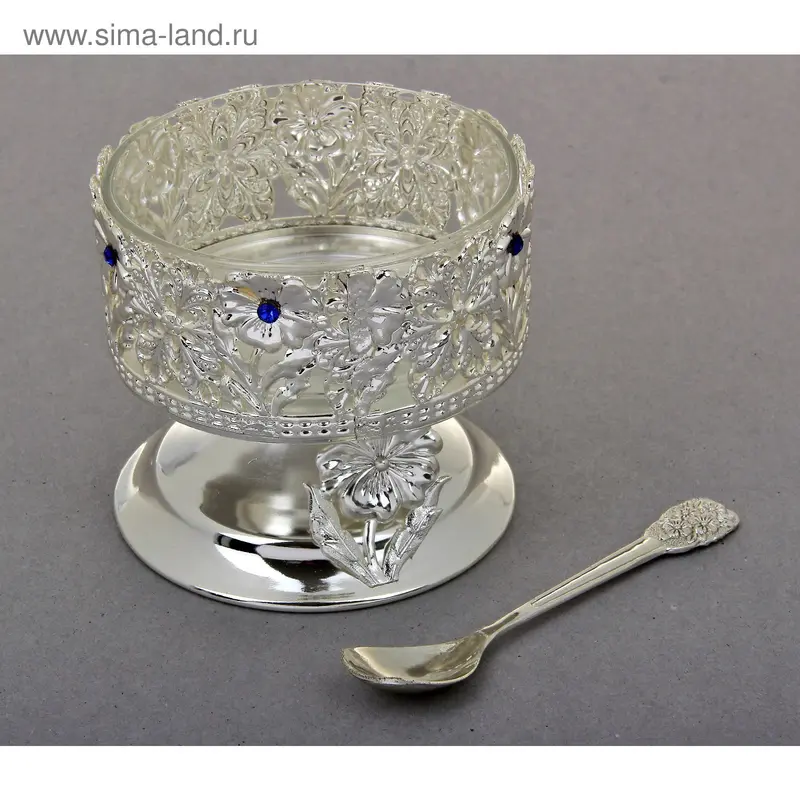 креманка с ложкой S-1968
