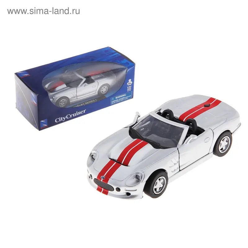 Модель машины Shelby Series1 2000, масштаб 1:32