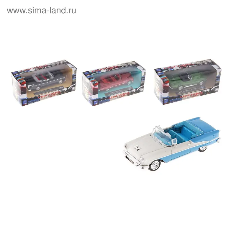 Модель машины - американская версия, МИКС, масштаб 1:43