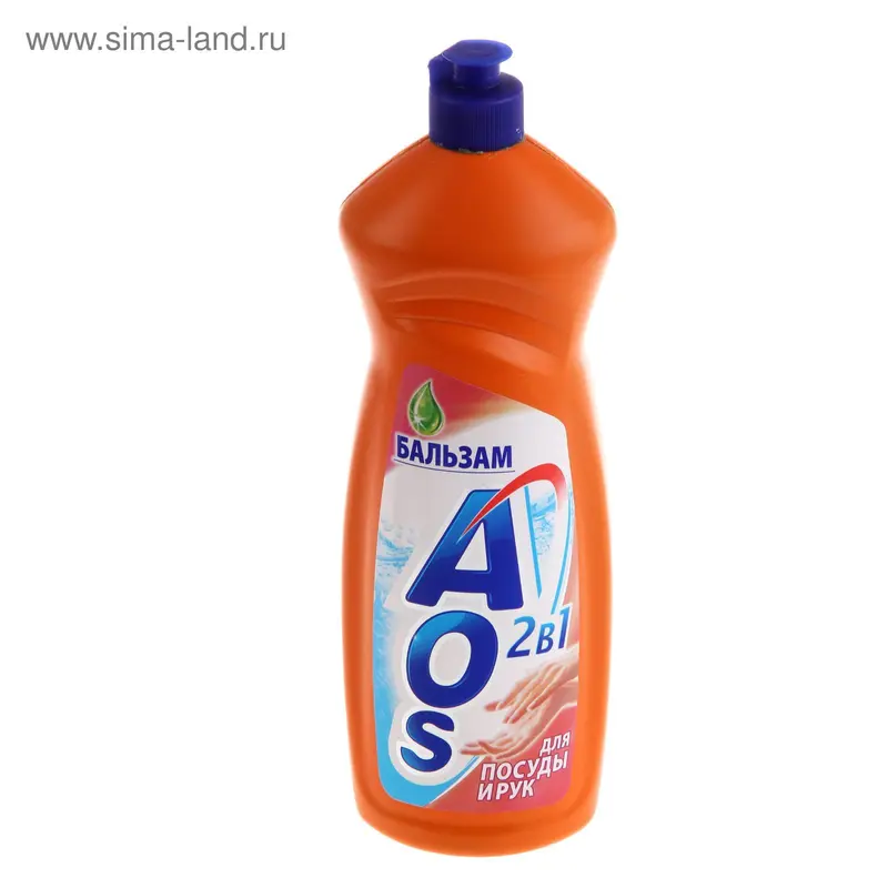 Средство для мытья посуды AOS "Бальзам", 1 л