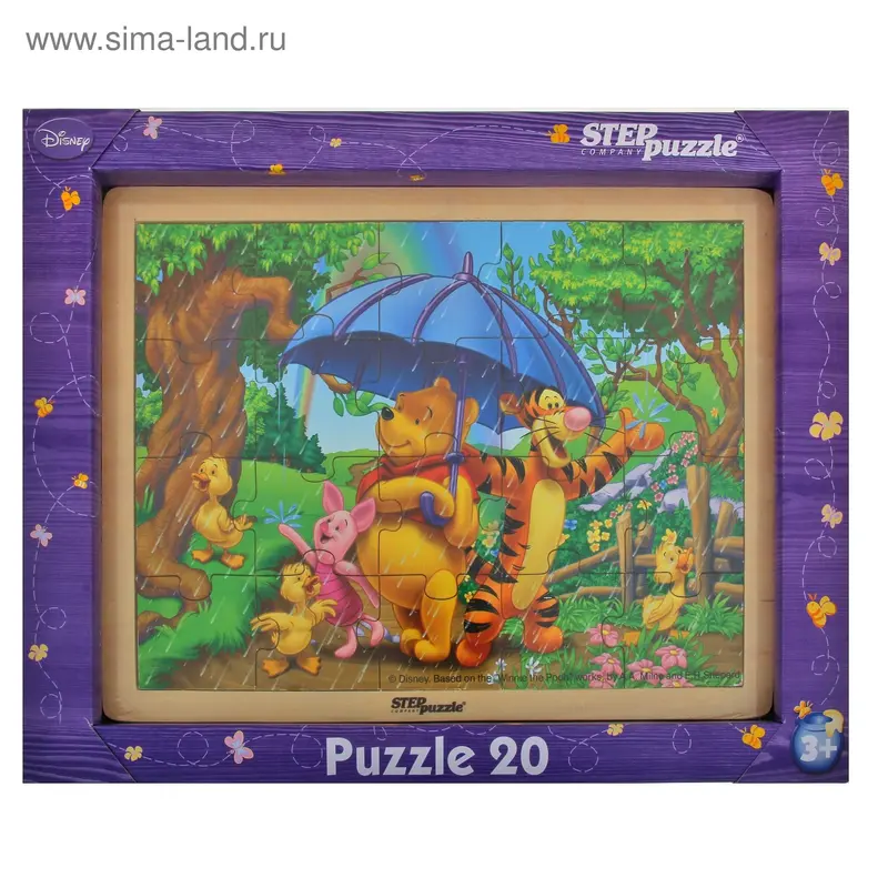 Игра из дерева "Винни и его друзья", Disney