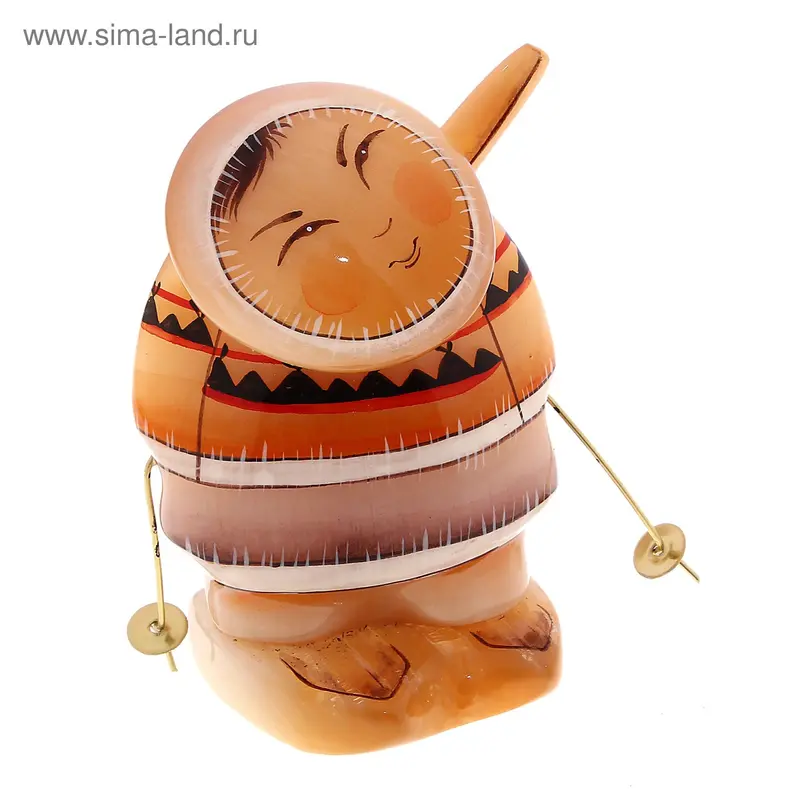 Сувенир Чукча-охотник селенит