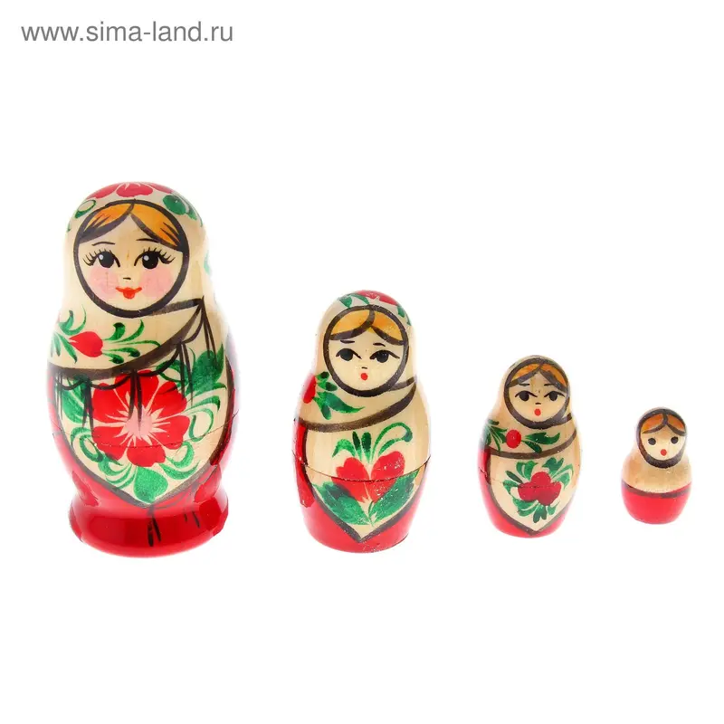 Матрешка"Сударушка" 4 пр. НХП-КС 53-129 рег№72