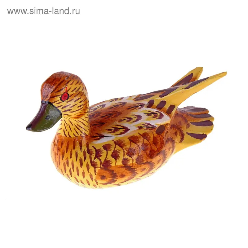 Сувенир Утка 19см BD004C дерево