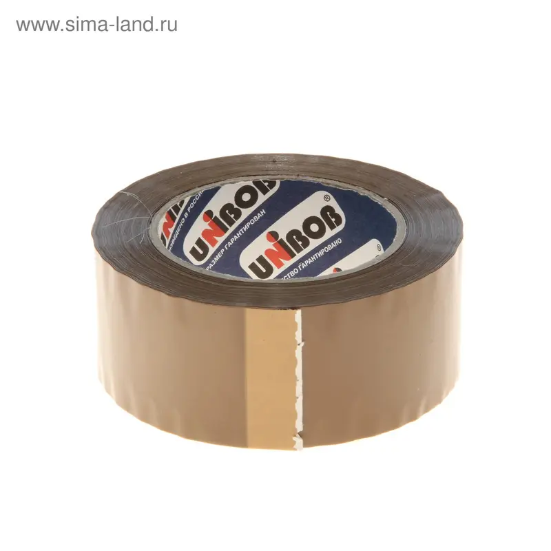 Клейкая лента UNIBOB 48мм*132м 50мкм, тёмная