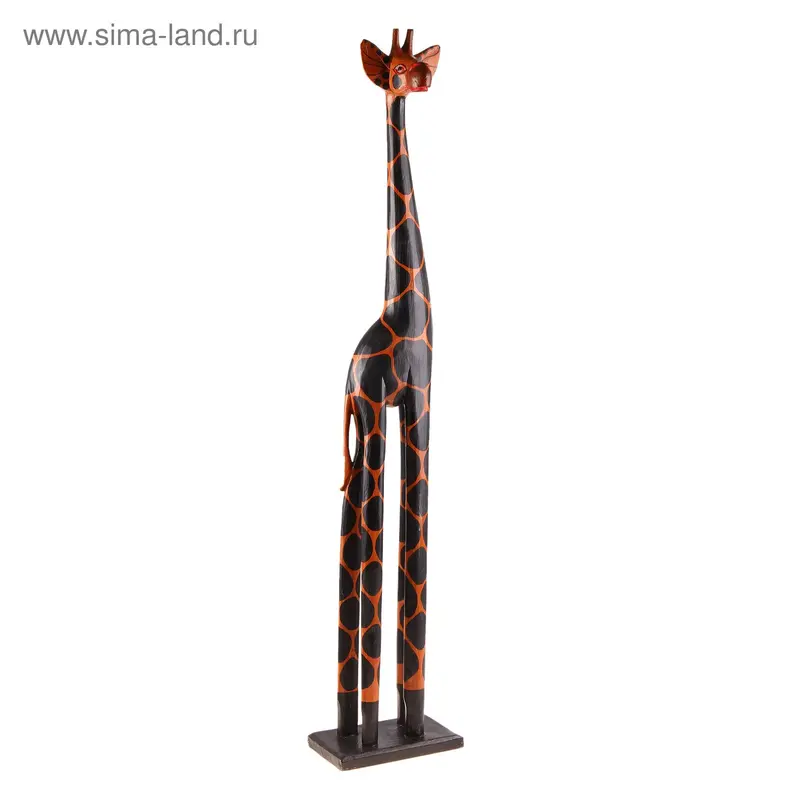 Сувенир Жираф 100см AA225L дерево