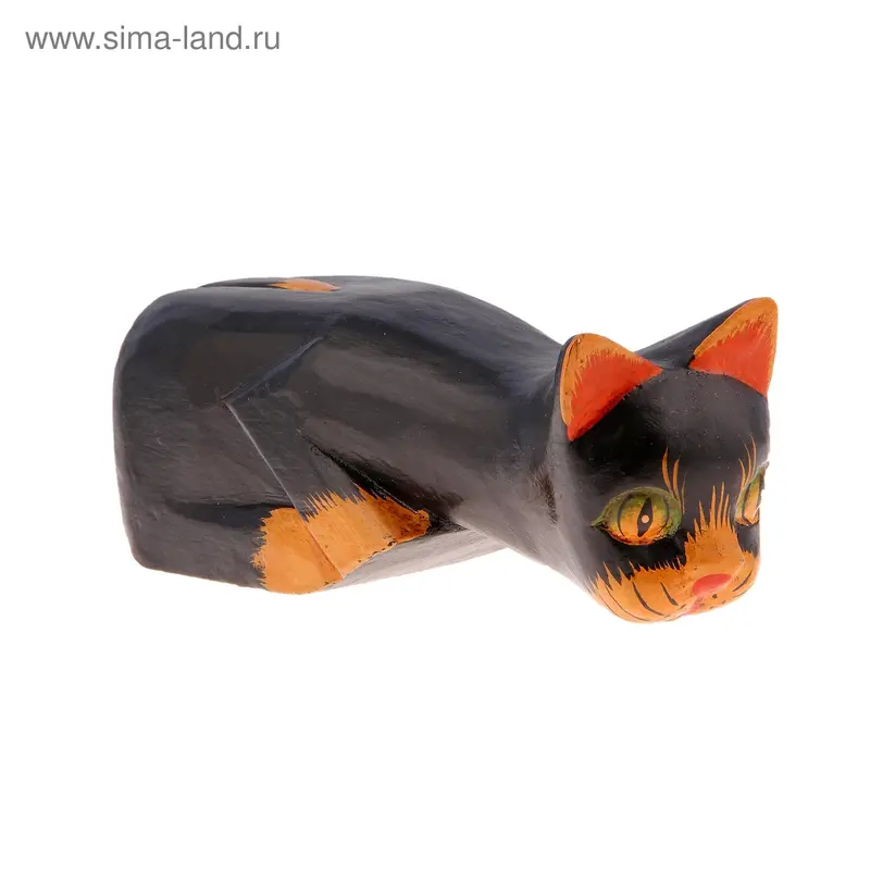 Сувенир Кошка для полки 25 см ACA19MA дерево